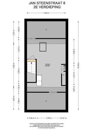 Floorplan - Jan Steenstraat 8, 6181 DC Elsloo